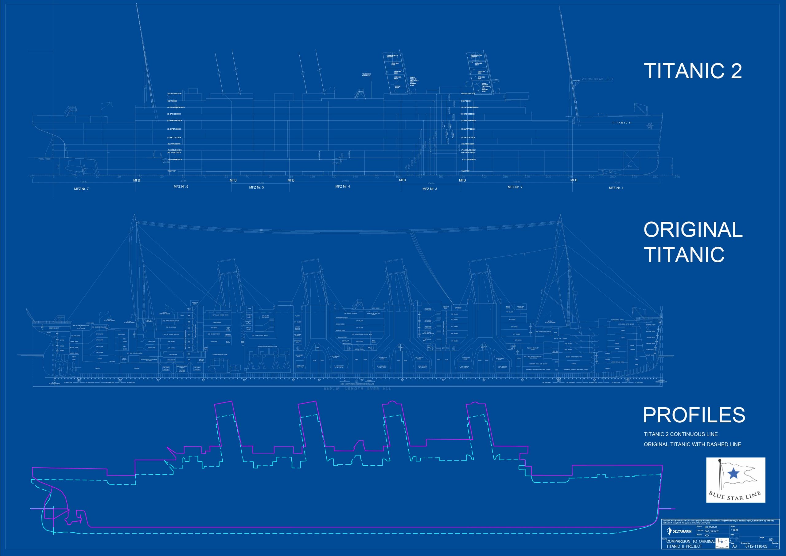 Titanic II Design Plans